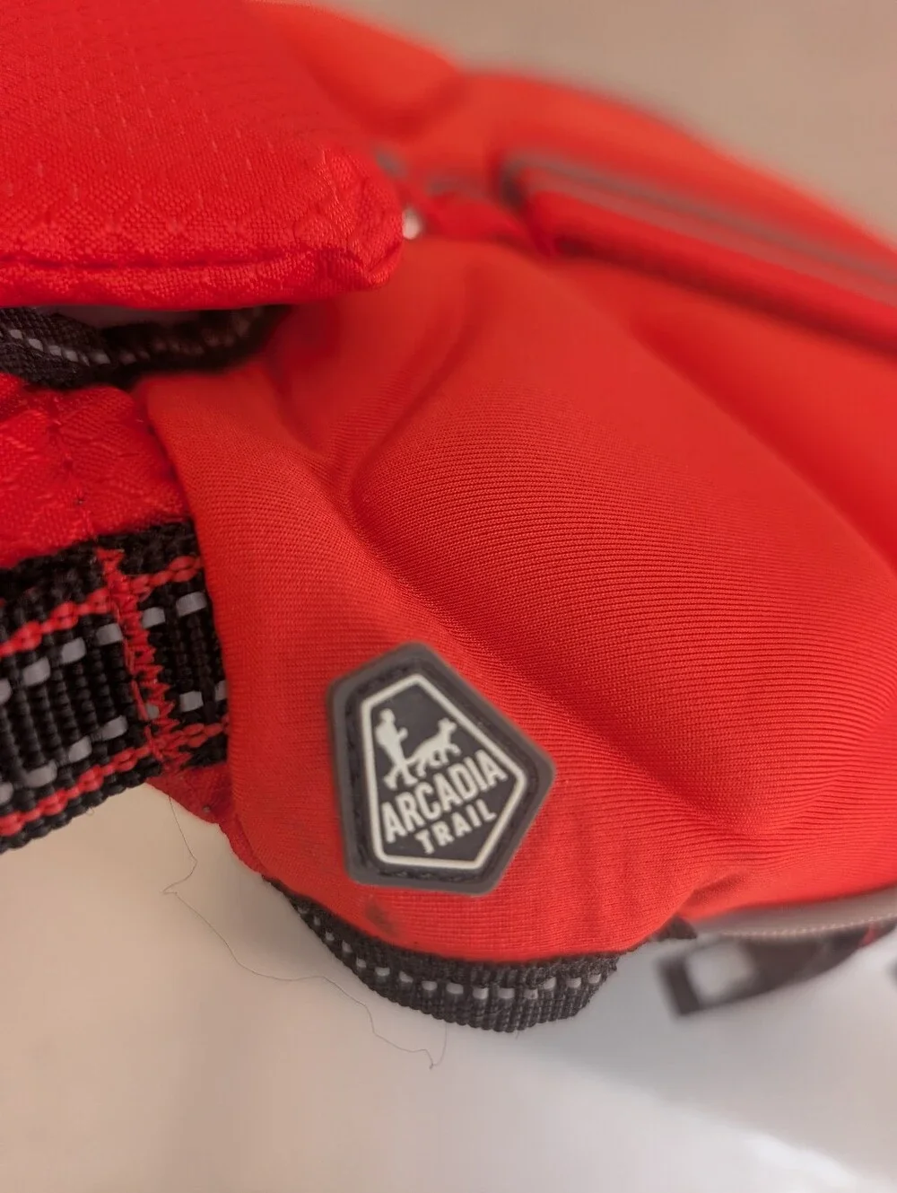 Arcadia Trail Red High Visibility Dog Life Jacket Small